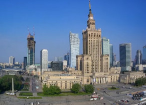 Imagen de vista previa de la cámara web Warsaw - square Defilad